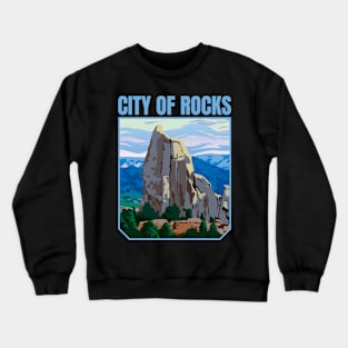 City of Rocks Idaho Crewneck Sweatshirt